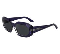 Karl Lagerfeld Femme KL6167S 500 Lunettes de soleil Injecté Violet Carré Normale