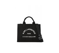 Karl Lagerfeld, Femme, Sacs, Noir, Taille: ONE Size Rue St-Guillaume Medium Square Tote Bag