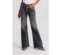 Karl Lagerfeld Flared Shank Denim Visual Washed Black Taille: W30L30 | Pantalons larges Outlet | Femme | Bleu