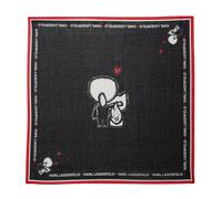 Karl Lagerfeld - Foulard Saint-Valentin Ikon - Femme - Accessoires - Noir - Taille: ONE Size
