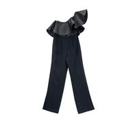 Karl Lagerfeld - Frill Evening Jumpsuit - Femme - Combinaisons et Ensembles - Noir - Taille: 38 FR