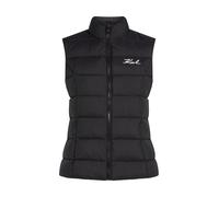 Karl Lagerfeld Gilet 'Gilet' noir / blanc, Taille M