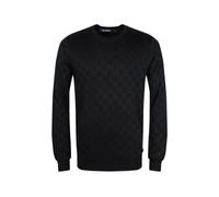 Karl Lagerfeld - Graphic Monogram Sweater - Homme - Pulls - Noir - Taille: XL