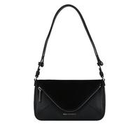 Karl Lagerfeld Hardware Mini sac à bandoulière Cuir 18 cm avec soufflet d'extension noir