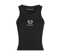 Karl Lagerfeld Haut 'Hotel' noir / blanc, Taille XL