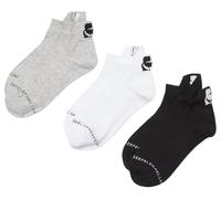 Karl Lagerfeld Homme K/Kameo Logo Sneaker Sock (3 Pack) Black/White/Grey 43-46