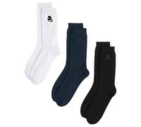 Karl Lagerfeld Homme K/Kameo Logo Sock (3 Pack) Black/Blue/White 43-46