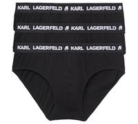 KARL LAGERFELD Homme Logo Briefs Set (Pack Of 3) Slips, Noir, S EU