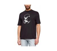 Karl Lagerfeld, Homme, Tops, Noir, Taille: S T-shirt ras du cou