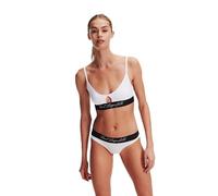 KARL LAGERFELD Hotel Karl Peephole Bra Soutien-Gorge, White, M aux Femmes