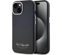 Karl Lagerfeld Housse Grained Hotel RSG Convient pour iPhone 13 - Noir