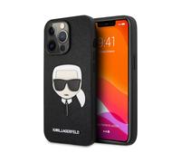 Karl Lagerfeld Housse Hardcase Karl's Head Noir - iPhone 13 Pro