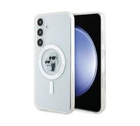 Karl Lagerfeld Housse IML Karl & Choupette MagSafe Transparent - Galaxy S24