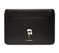 KARL LAGERFELD Housse KLCS14SAKHPKK 35,6 cm Noir Monogramme Saffiano Iconic, Noir