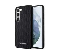 Karl Lagerfeld Housse Saffiano Monogram Metal Logo Noir - Galaxy S24