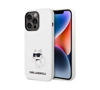 Karl Lagerfeld Housse silicone NFT Choupette Blanc - iPhone 14 Pro Max