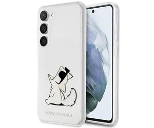 Karl Lagerfeld Husa Choupette Eat Samsung Galaxy S23 Plus Transparent
