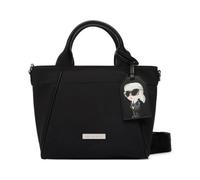 Karl Lagerfeld - Ikon Canvas Tote - Femme - Sacs - Noir - Taille: ONE Size