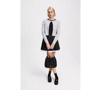 Karl Lagerfeld Ikon Cardigan Light Grey Melange Taille: S | Pulls Outlet | Femme | Gris