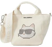 Karl Lagerfeld Ikon Choup Rhnstn Sm Shopp Couleur Beige