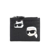 Karl Lagerfeld Ikon Étui à cartes crédit noir, femme