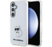 Coque pour Samsung Galaxy S24 - Karl Lagerfeld IML Luxe (KLHCHCS24SHNCHTCT) - Transparente Choupette