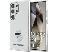 Karl Lagerfeld Iml Choupette Case pour Samsung Galaxy S24 Ultra - Transparent