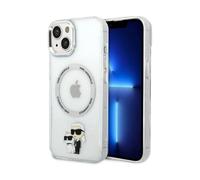 Karl Lagerfeld IML Karl & Choupette Étui MagSafe, Transparent - iPhone 14