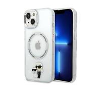 Karl Lagerfeld IML Karl & Choupette Étui MagSafe, Transparent - iPhone 14 Plus