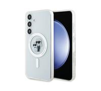 Karl Lagerfeld IML Karl & Choupette Etui MagSafe, Transparent - Samsung Galaxy S24+