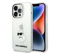Karl Lagerfeld IML NFT Choupette - Housse pour iPhone 14 Pro (transparent)