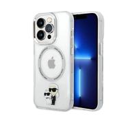 Karl Lagerfeld IML NFT Karl & Choupette Étui MagSafe, Transparent - iPhone 14 Pro