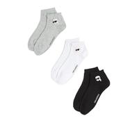Karl Lagerfeld International B.V Ikon Sneaker Sock 3 Pack Chaussettes, Multicolore, 39-42 Femmes