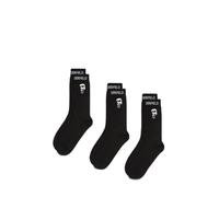 Karl Lagerfeld International B.V Ikon Sock 3 Pack Chaussettes, Noir, 39-42 Hommes