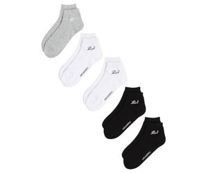 Karl Lagerfeld International B.V Signature Sneaker Sock 5 Pack Chaussettes, Multicolore, 39-42 Femmes