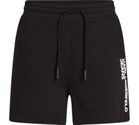 Karl Lagerfeld Jeans Text Logo Sweat Shorts Noir M Homme