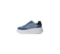 KARL LAGERFELD JEANS Baskets basses 'Anakapri' bleu denim / noir denim, Taille 41