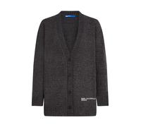 Karl Lagerfeld - KLJ Oversized Cardi - Femme - Pulls - Gris - Taille: 40 FR