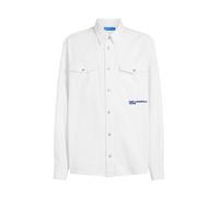 KARL LAGERFELD JEANS Chemise bleu / blanc, Taille XL