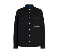 KARL LAGERFELD JEANS Chemise noir / blanc, Taille L