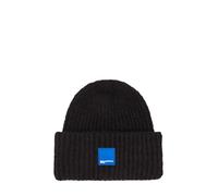 Karl Lagerfeld Jeans Femme Box Logo Beanie Black One size