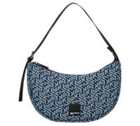 Karl Lagerfeld Jeans Femme Box Logo Soft Halfmoon All Over Print Monogram Blue One size