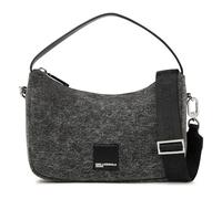 KARL LAGERFELD JEANS Femme Box Logo Soft Mini Hobo Noir délavé visuel One size