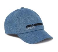 Karl Lagerfeld Jeans Femme Denim Studs Cap Washed Mid Blue One size