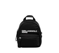 KARL LAGERFELD JEANS, Femme, Mini Sac À Dos Bandoulière Essential Nylon, Noir, One size