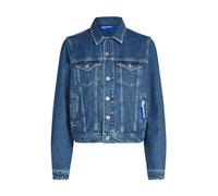 Karl Lagerfeld Jeans Femme Regular Denim Jacket Washed Mid Blue XL