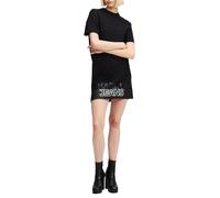 KARL LAGERFELD JEANS, Femme, Robe T-Shirt À Logo, Coupe Décontractée, Noir, L