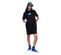 KARL LAGERFELD JEANS, Femme, Robe T-Shirt À Logo, Coupe Régulière, Noir, L