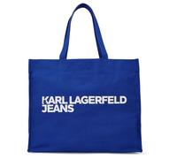 Karl Lagerfeld Jeans Femme Sac Cabas Essential Logo Bleu, One Size