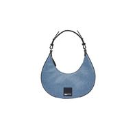 KARL LAGERFELD JEANS Femme Sac DemiLune Avec Logo Box Bleu, One size